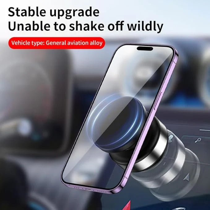 Compact Magnetic Phone Holder – Universal Car Phone Mount with Strong Magnetic Grip
