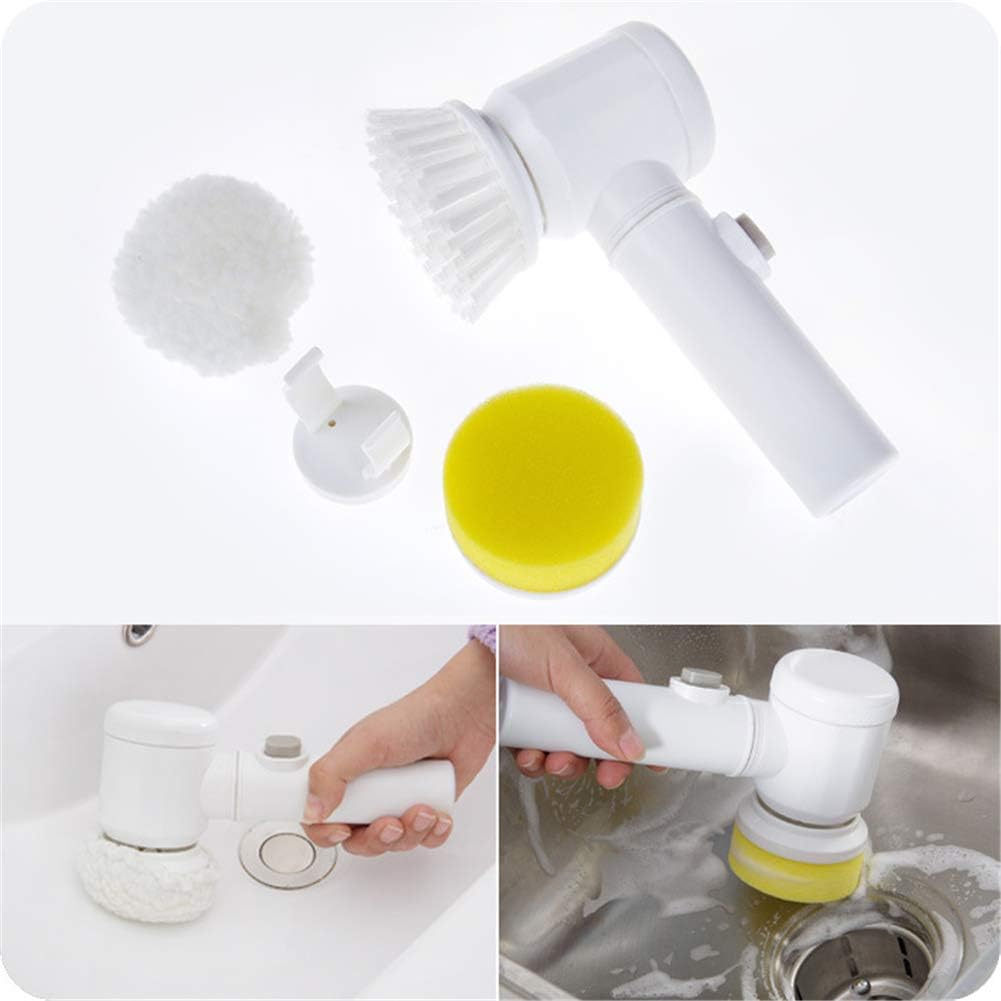 Electric Bathroom Cleaning Brush (5-in-1)