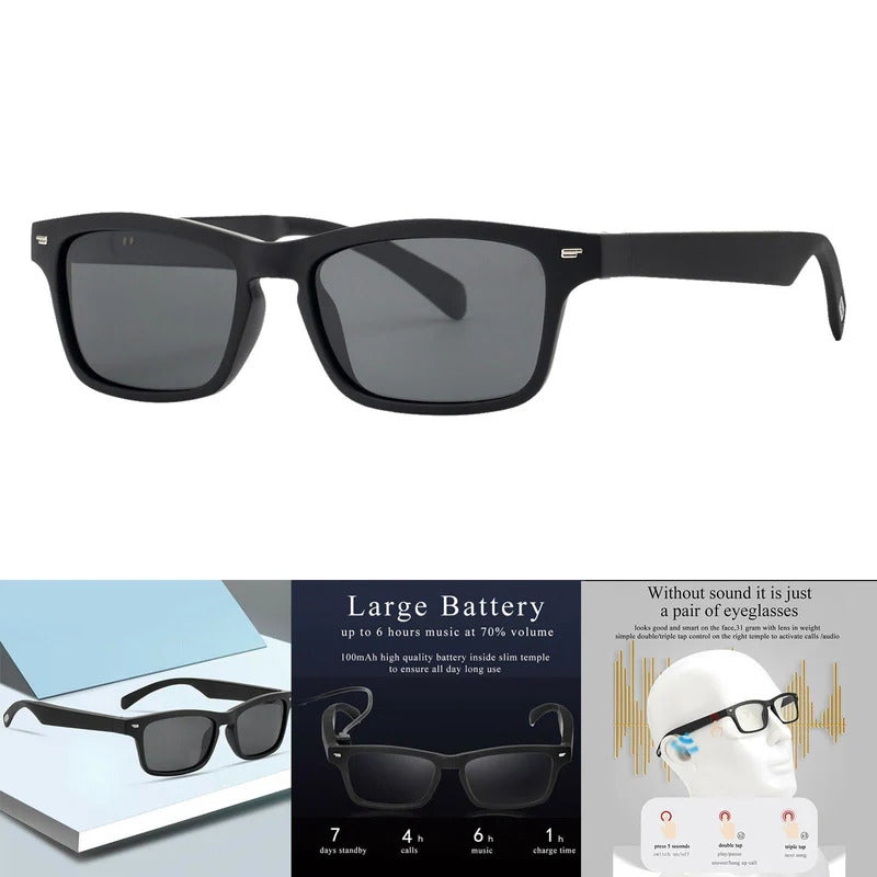 Smart Glasses – Bluetooth Audio Sunglasses with Wireless Speakers & Hands-Free Calling