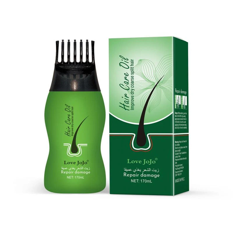 Argan & Jojoba Hair Oil 170ml – Nourishing Hair Treatment for Dry, Damaged & Frizzy Hair