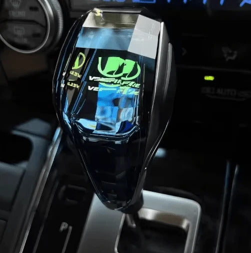 Modengzhe 7-Color LED Crystal Gear Shift Knob – Toyota Gear Lever with Touch Lighting