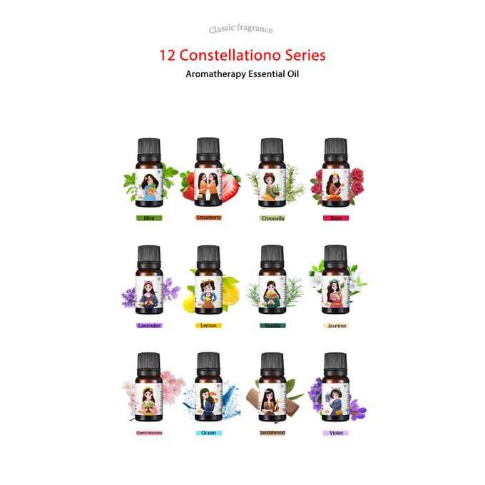 Fragrance Oil 12 Packs Pure essential oils