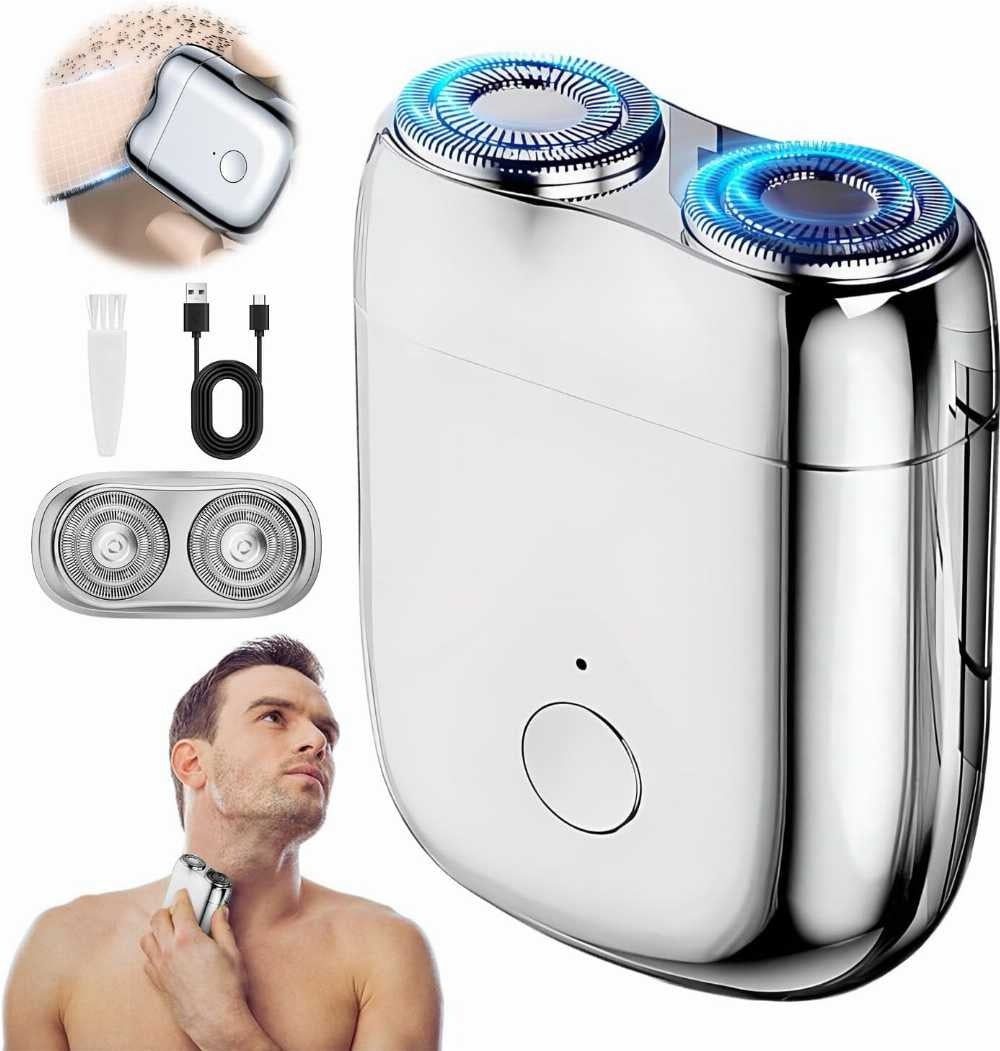 Mini Dual Head Electric Shaver